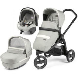 Carucior 3 in 1 Peg Perego Book Scout Matt Black Luxe Pure