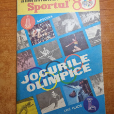 almanahul sportul 1980