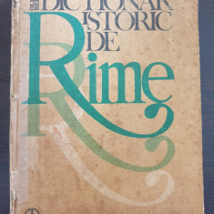 DICTIONAR ISTORIC DE RIME - Olimpia Berca