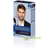 Vopsea de Par pentru Barbati fara Amoniac Saten Mediu Natural 5/0 Nevamen 150ml