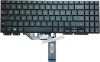 Tastatura Laptop, Asus, ZenBook Flip 15 UX562FA, UX562FAC, UX562UG, UX562IA, UX562IQ, iluminata, gri, layout US