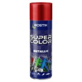 Spray vopsea, Den Braven Super Color Metallic, rosu, interior / exterior, 400 ml