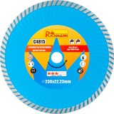 Cumpara ieftin Disc diamantat turbo, beton, taiere umeda si uscata, 230 mm/22.23 mm, Richmann