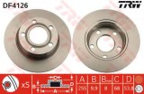 Disc frana AUDI A6 Avant (4B5, C5) (1997 - 2005) TRW DF4126