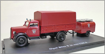 Macheta pompieri Opel Blitz S 3t 1:43 Schuco foto