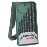 Set 7 burghie metal , dimensiune 2-10 mm, Bosch