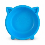 Castron plastic pentru caini si pisici 0,6 L antiderapant