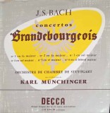Disc vinil, LP. Concertos Brandebourgeois. SET 2 DISCURI VINIL-J.S. Bach, Orchestre De Chambre De Stuttgart-242914, Decca