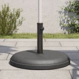 vidaXL Suport umbrelă pentru st&acirc;lpi &Oslash;32/35/38 mm, 25 kg, rotund