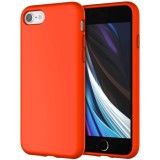 Husa Liquid soft touch compatibila cu Apple IPhone 7 / 8 / SE 2020, Intense Red - ALC&reg;, ALC MOBILE