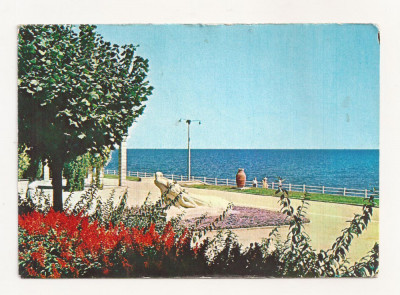 RF3 -Carte Postala- Constanta, faleza Cazino, circulata 1968 foto