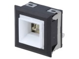 Comutator Apasare NKK SWITCHES UB15KKW01N SPDT ON-(ON) pentru lipit, 5A 125V AC
