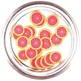 Cumpara ieftin Decorațiuni fimo unghii - grapefruit tăiat, INGINAILS