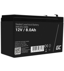 Acumulator reincarcabil Green Cell 12V 8Ah VRLA AGM cu terminal F1