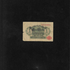Germania 1 marca mark 1914 seria803201 stampila rosie uzata