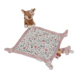 Little Dutch Fairy Garden Cuddle Cloth jucărie de adormit cu clips 0 m+ Pink 1 buc