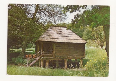 RF40 -Carte Postala- Arcani, jud GJ. Moara cu trei ciuturi, necirculata foto