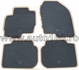 Covorase Cauciuc Mitsubishi Colt Z30 (2004-2012), Premium, Negre, dedicate