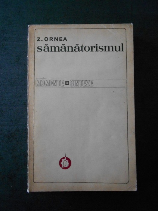 Z. ORNEA - SAMANATORISMUL Z. ORNEA - SAMANATORISMUL