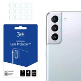 Folie de protectie Camera Spate 3MK Protection pentru Samsung Galaxy S22 5G S901, Sticla Securizata, Set 4 bucati, Transparenta