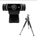 Camera Web Logitech C922 Pro Stream, Full HD, Microfon, USB (Negru)