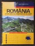 ATLAS RUTIER ROMANIA + 41 Harti ale Resedintelor de Judet (Cartographia)