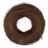 Cumpara ieftin Coronita maro ratan decorativa &Oslash; 40x12 cm
