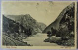 Carte postala, Valea Oltului, catre Caineni, 1937