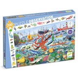 Puzzle Observatie Secretele marii, Djeco