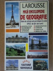 MICA ENCICLOPEDIE DE GEOGRAFIE