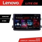 Navigatie Fiat Ducato 2021- Lenovo QLED Octa core 6+128 DSP Wifi 5Ghz Android radio gps internet KIT-ducato2024+LITE-9-6+128 CarStore Technology