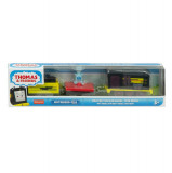 THOMAS LOCOMOTIVA MOTORIZATA DIESEL CU 2 VAGOANE, THOMAS - Thomas