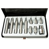 Biți Spline Vielzahn S2 - M5-M12, suport 3/8 pentru precizie profesională