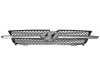 Grila radiator Hyundai Getz (Tb), 05.2002-09.2005, negru, 863611C000, 404205-0 cu ornament, complet