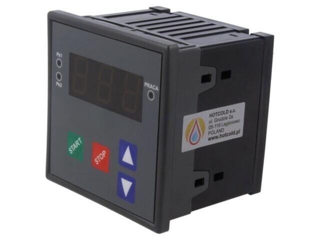 Timer interval reglabil 1s-999s HOTCOLD HCRT-096/230VAC NO x2 pe panou