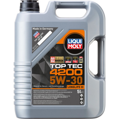 Ulei Motor Liqui Moly Top Tec 4200 Longlife III 5W-30 5L 8973 foto