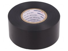 Bandă Electroizolantă Neagră 38mm x 20000mm x 0,21mm Hela Tape Flex2000