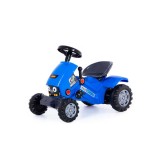 Tractor cu Pedale Polesie Turbo 2, 78 cm, Plastic Rezistent, +3 Ani, Jucarie Gradina