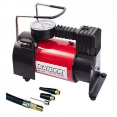 Minicompresor 12V 120W 35L/min Raider Power Tools foto