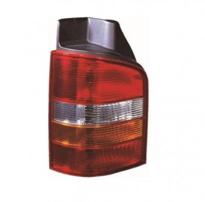 Stop, lampa spate VW TRANSPORTER/MULTIVAN (T5), 04.2003-10.2009, cu 1 usa, DEPO, partea stanga, tip bec P21/4W+P21W; semnal galben; fara soclu bec; foto