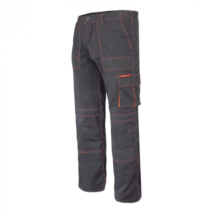 Pantaloni lucru mediu-grosi, 5 buzunare, cusaturi duble, talie ajustabila, marime XL/H-188