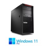 Workstation Lenovo P520c, Quad Core W-2123, 32GB DDR4, Quadro P400, Win 11 Pro