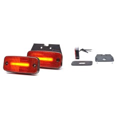Lampa Gabarit Led 1135 W157, 12V-24V, Pozitie Rosu