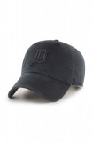 47brand șapcă MLB Detroit Tigers culoarea negru, cu imprimeu B-RGW09GWSNL-BK, 47 Brand