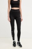 Puma colanți femei, culoarea negru, cu imprimeu, 685036