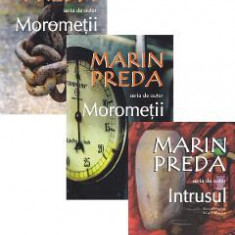 Pachet: Morometii vol.1+vol.2 + Intrusul - Marin Preda