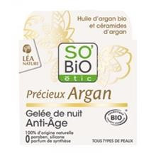 Gel Bio Anti-Imbatranire de Noapte cu Argan So&amp;#039;Bio Etic 40ml Cod: 1334448 foto