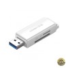 Cititor Card USB 3.0 UGREEN CM104 SD - microSD Alb