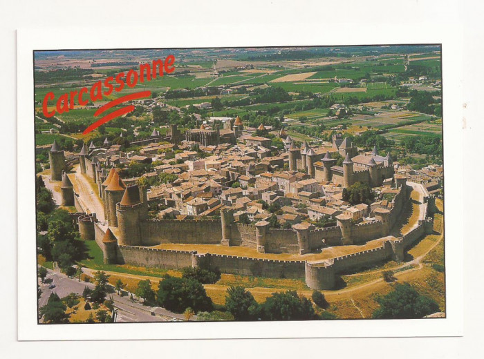 FA33-Carte Postala- FRANTA - Carcassonne, circulata