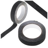 Banda de protectie anti-alunecare, autoadeziva, culoare negru, dimensiune 5m x 2,5cm, AVEX